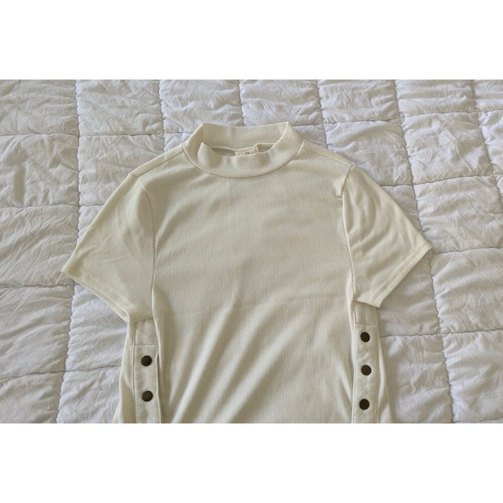 We the Free Ribbed Mock Neck Top sz. S - Picture 6 of 6
